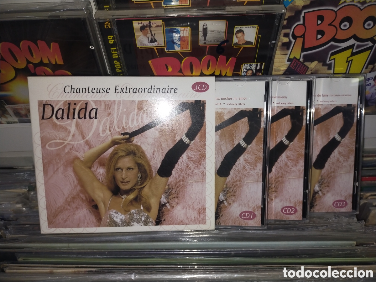 CD di Musica: Dalida triple CD chanteuse extraordinaire 2011
