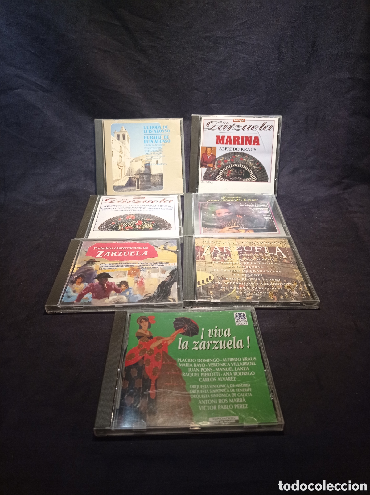 CDs de Musique: 7 X CD ZARZUELA. BUEN ESTADO