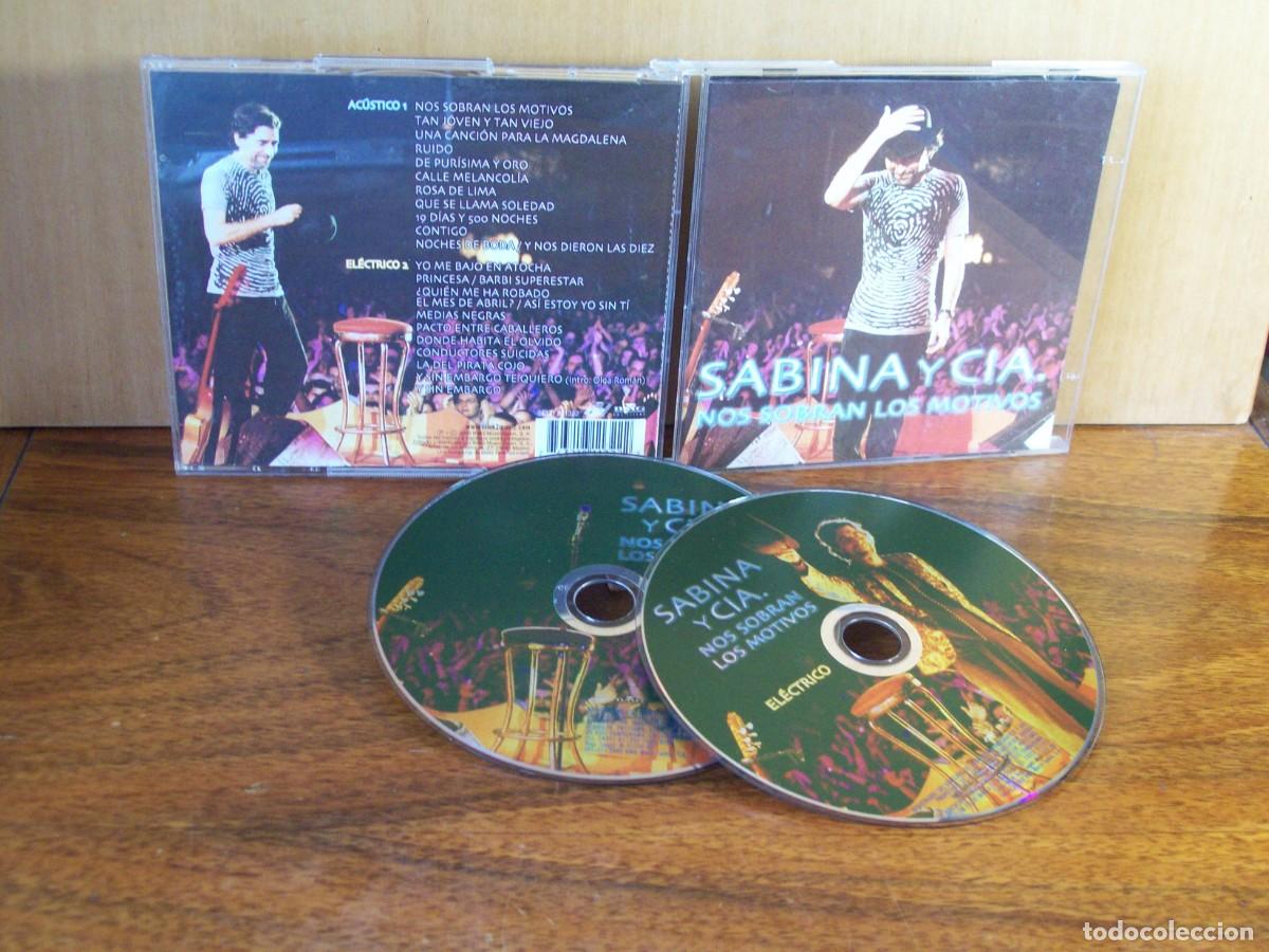 CD di Musica: SABINA Y CIA. - NOS SOBRAN LOS MOTIVOS - DOBLE CD