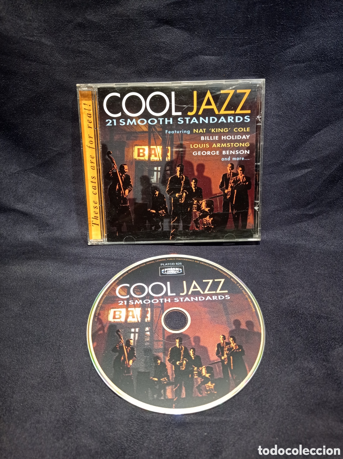 CDs de M&uacute;sica: CD COOL JAZZ 21 SMOOTH STANDARS. MUY BUEN ESTADO
