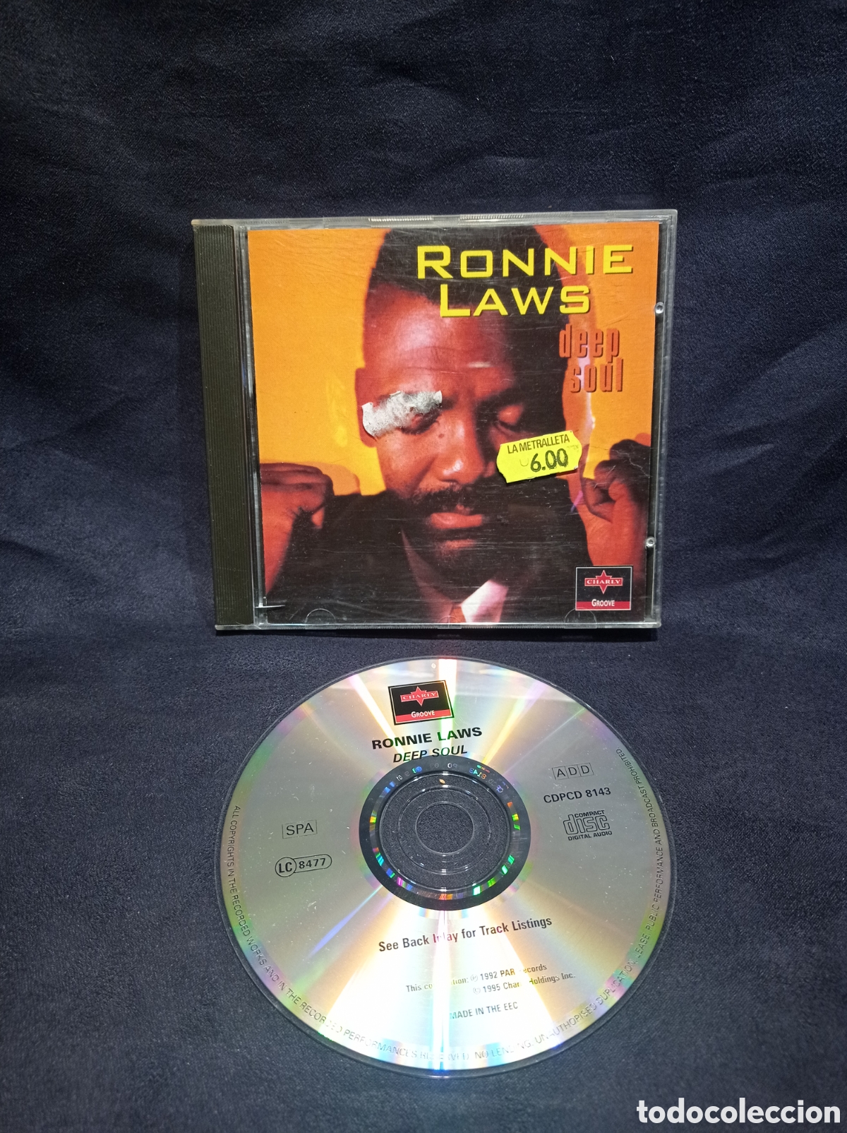 CDs de M&uacute;sica: CD RONNIE LAWS. DEEP SOUL. MUY BUEN ESTADO