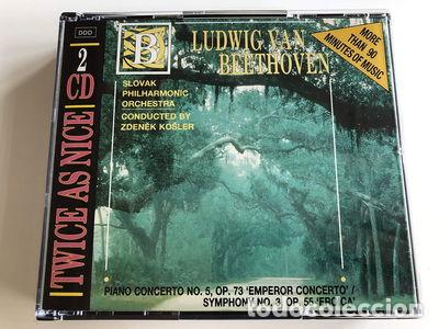 CDs de M&uacute;sica: Beethoven: Piano Concerto No. 5, Symphony No. 3- 0027726765723