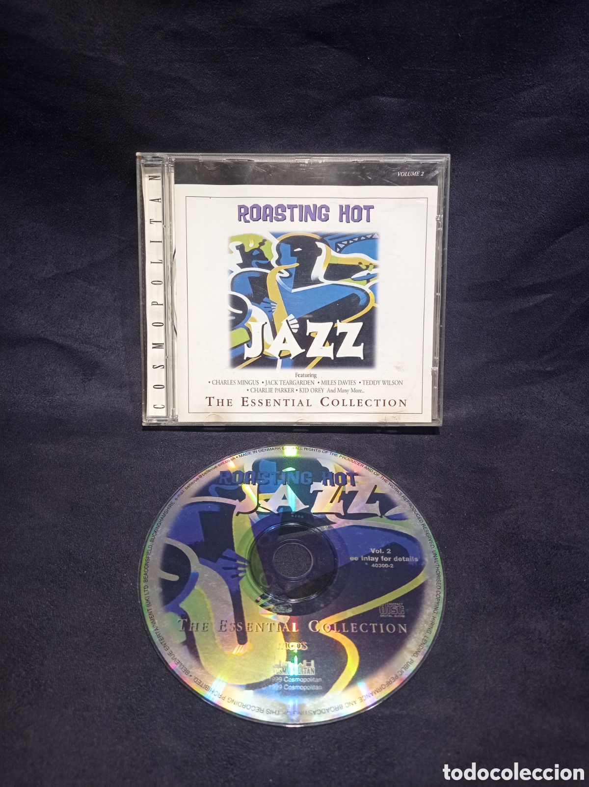 CDs de M&uacute;sica: CD ROASTING HOT JAZZ VOL. 2. THE ESSENTIAL COLLECTION.