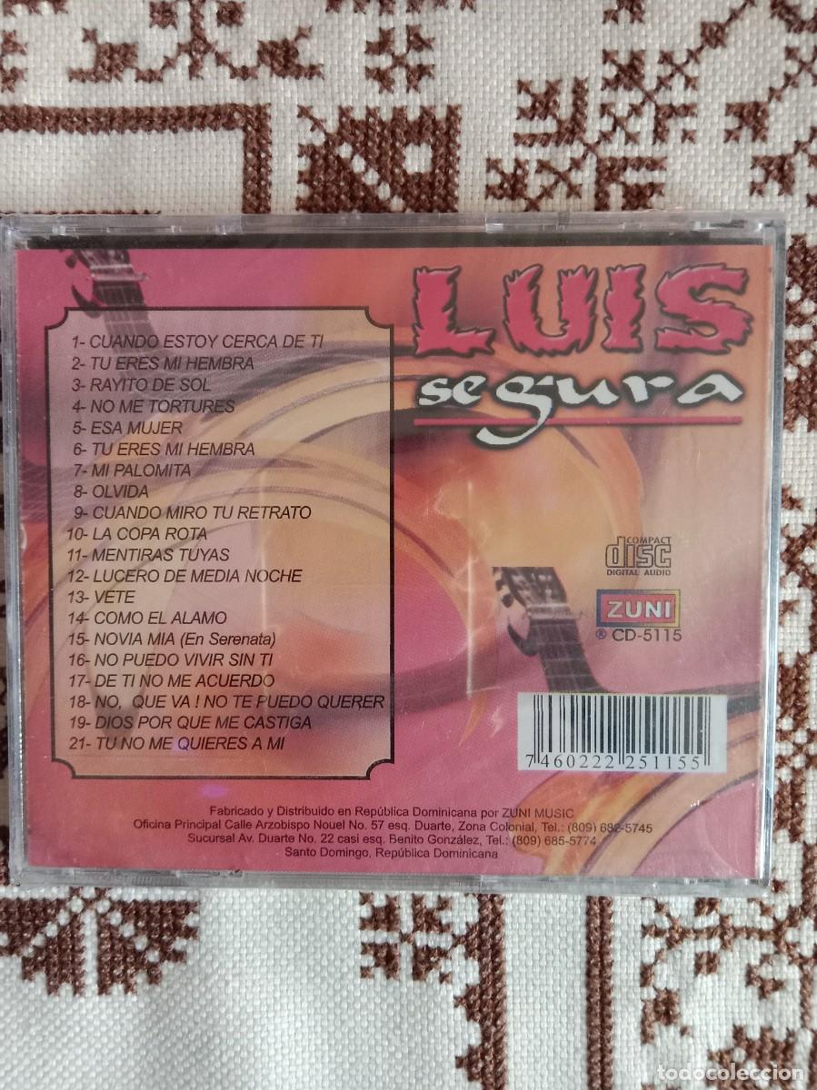 CDs de m&uacute;sica: LUIS SEGURA - Exitos Vol. 3 - Foto 2