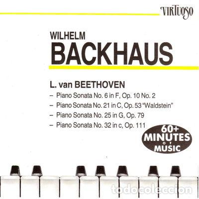 CDs de M&uacute;sica: Beethoven: Piano Sonatas- 0027726970721