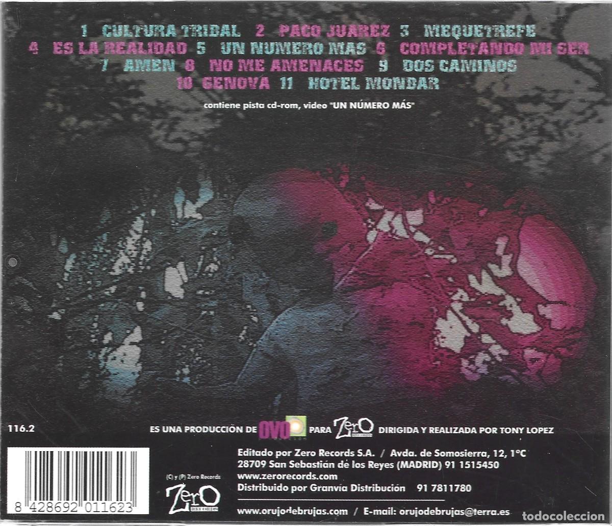 CDs de m&uacute;sica: ORUJO DE BRUJAS ISLA DE MU&Ntilde;ECAS (CD) - Foto 2