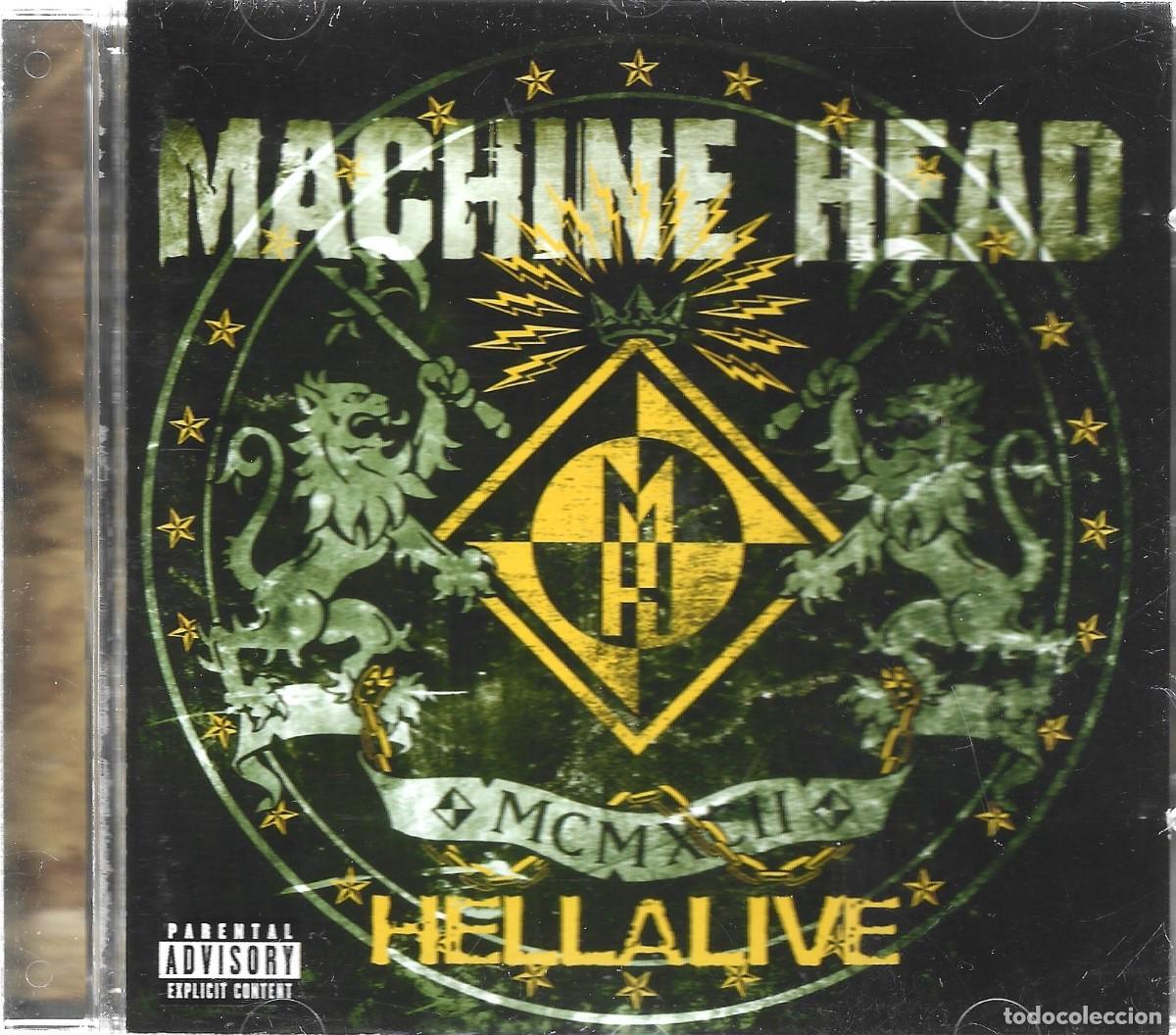 CDs de m&uacute;sica: MACHINE HEAD HELLALIVE (CD) - Foto 1