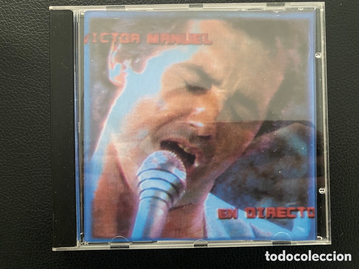 CDs de m&uacute;sica: CD V&Iacute;CTOR MANUEL EN DIRECTO - Foto 1