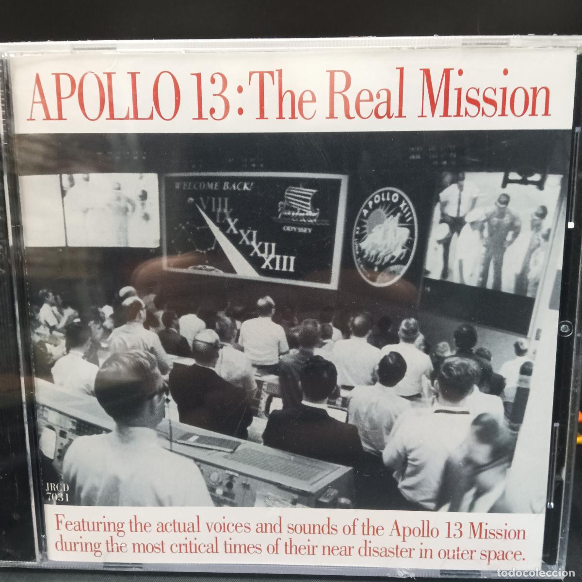 CDs de M&uacute;sica: APOLLO 13: The real Mission. CD El Audio original de la misi&oacute;n