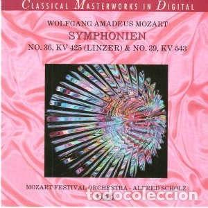 CDs de M&uacute;sica: Mozart - Symphonien Nos. 36 (Linzer) & 39- 7619929025020