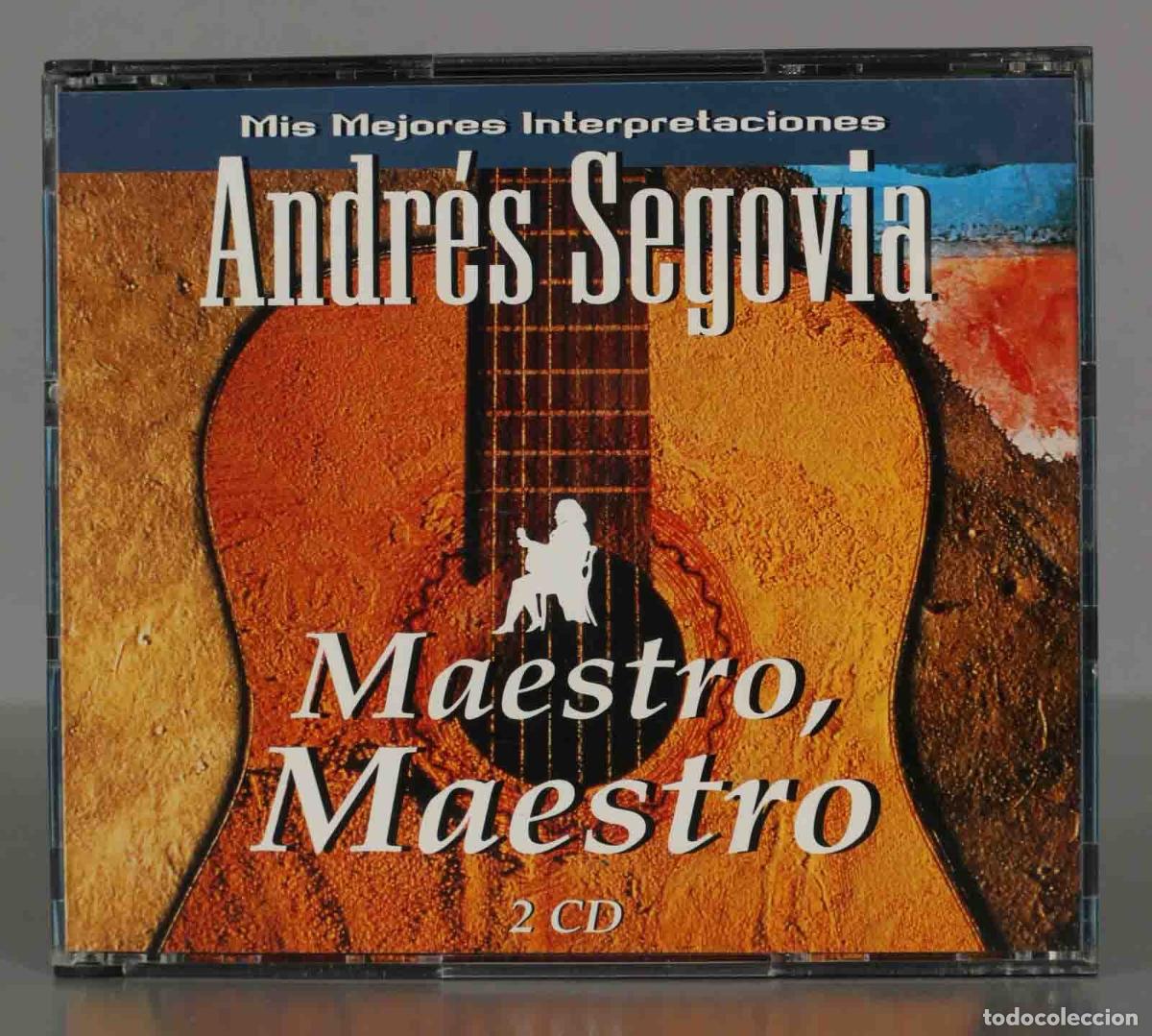 CDs de M&uacute;sica: CD. Andr&eacute;s Segovia &ndash; Maestro, Maestro (Sus Mejores Interpretaciones)