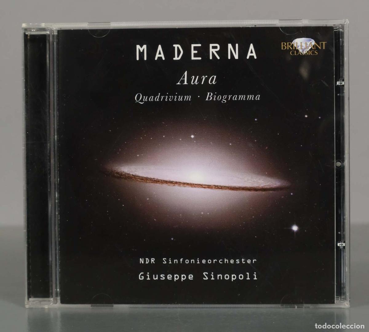 CD di Musica: CD. Maderna - NDR Sinfonieorchester, Giuseppe Sinopoli &ndash; Aura, Quadrivium, Biogramma