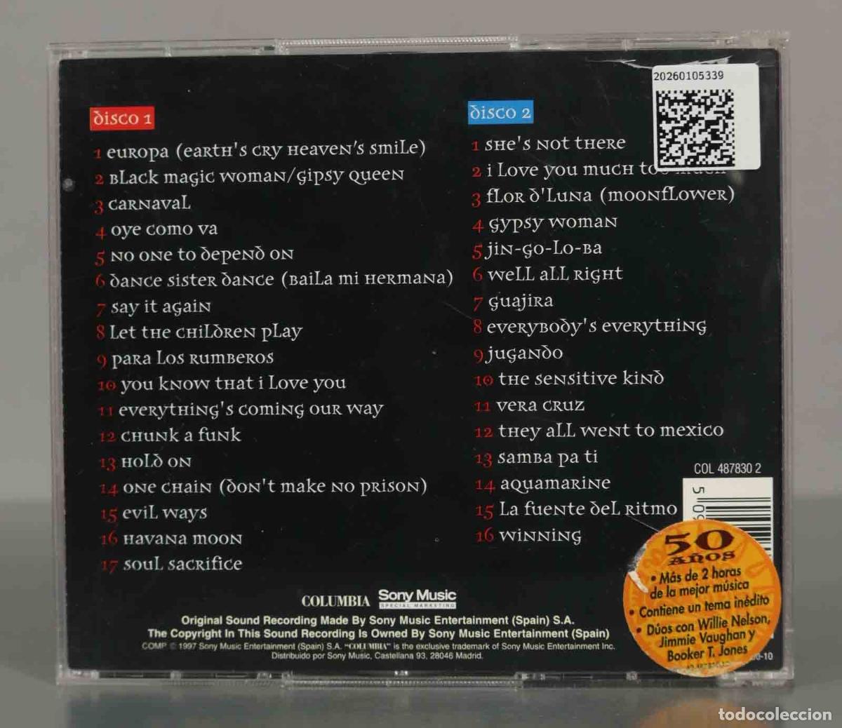 CDs de m&uacute;sica: CD. Santana &ndash; Aniversario - Foto 2