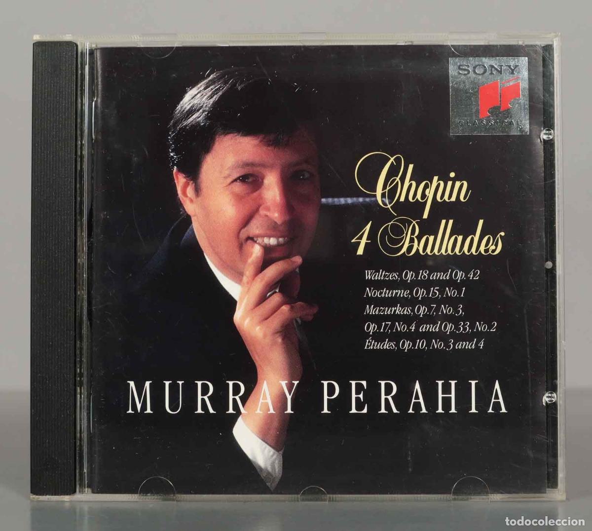 CD di Musica: CD. Chopin - Murray Perahia &ndash; 4 Ballades.