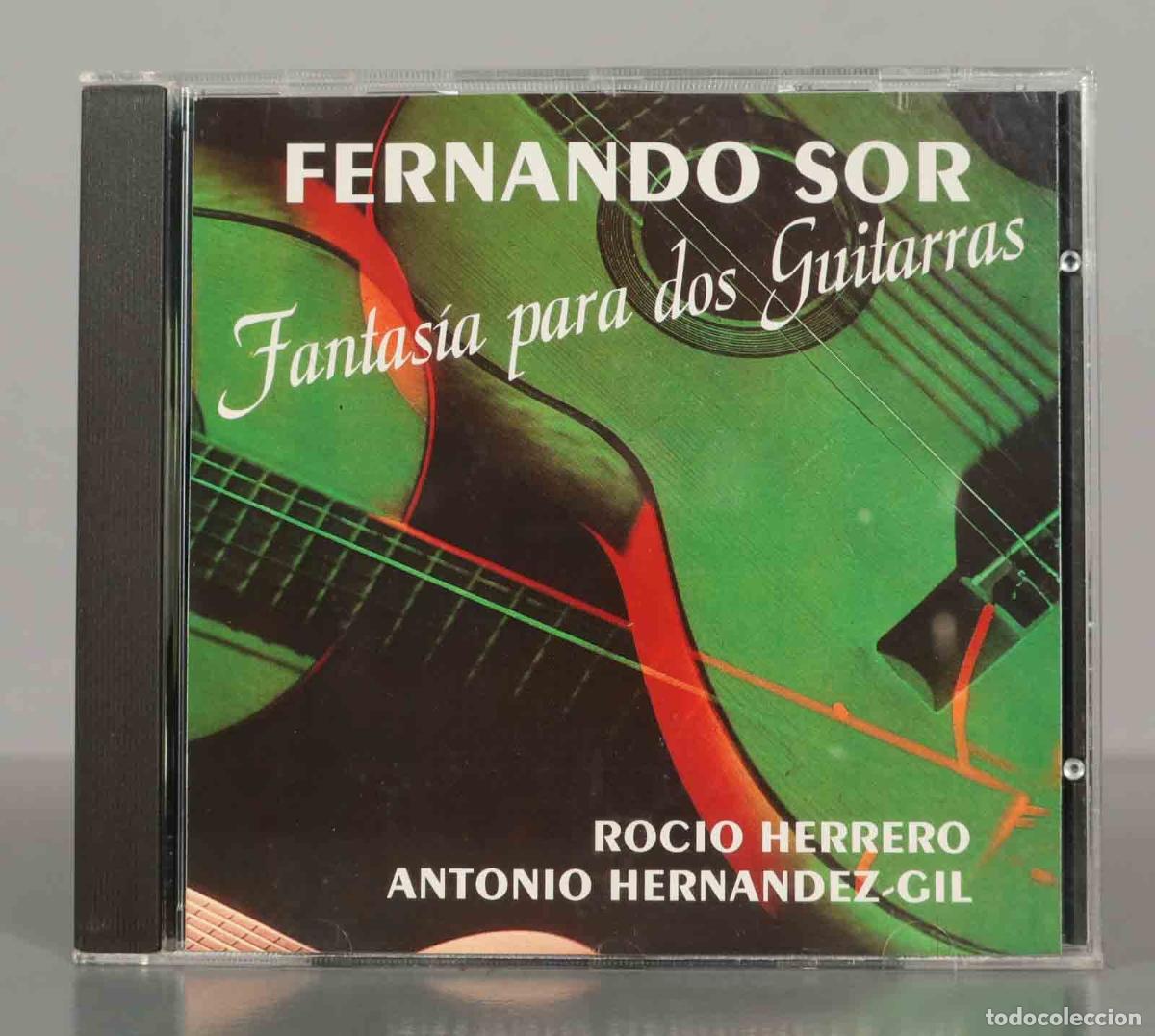 CD di Musica: CD. Fernando Sor, Roc&iacute;o Herrero, Antonio Hernandez-Gil &ndash; Fantas&iacute;a Para Dos Guitarras.