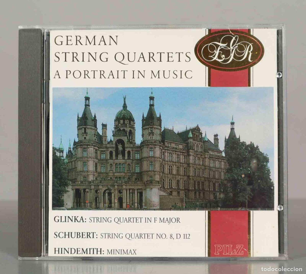 CDs de Musique: CD. Glinka / Schubert / Hindemith &ndash; East German String Quartets (A Portrait In Music)