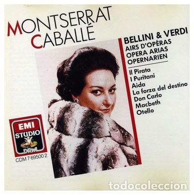 CDs de M&uacute;sica: Bellini & Verdi: Opera Arias- 0077776950020