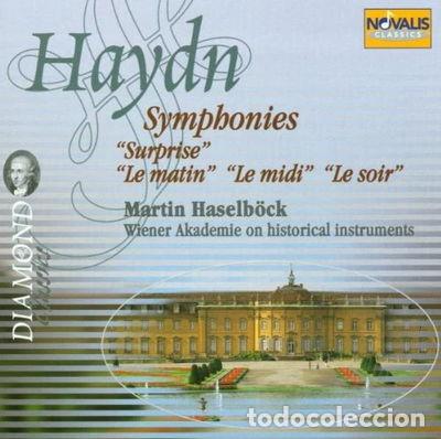 CDs de M&uacute;sica: Haydn: Symphonies - Surprise, Le matin, Le midi, Le soir- 7619915070621