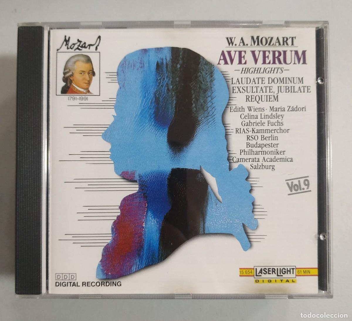 Music CDs: CD MOZART AVE VERUM VOLUMEN 9