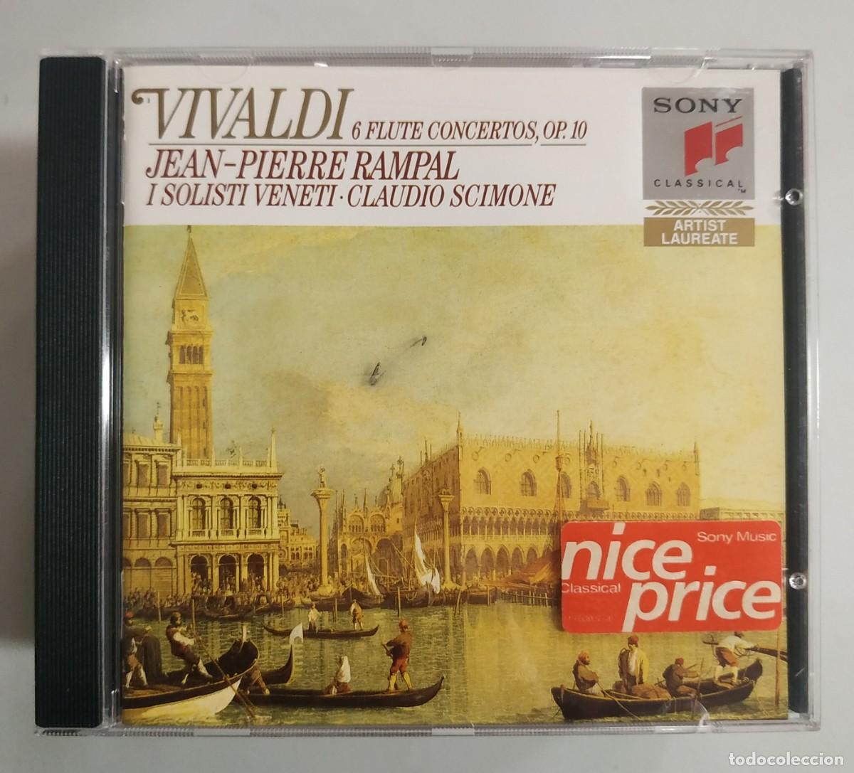 CDs de m&uacute;sica: CD VIVALDI 6 FLUTE CONCERTOS - Foto 1