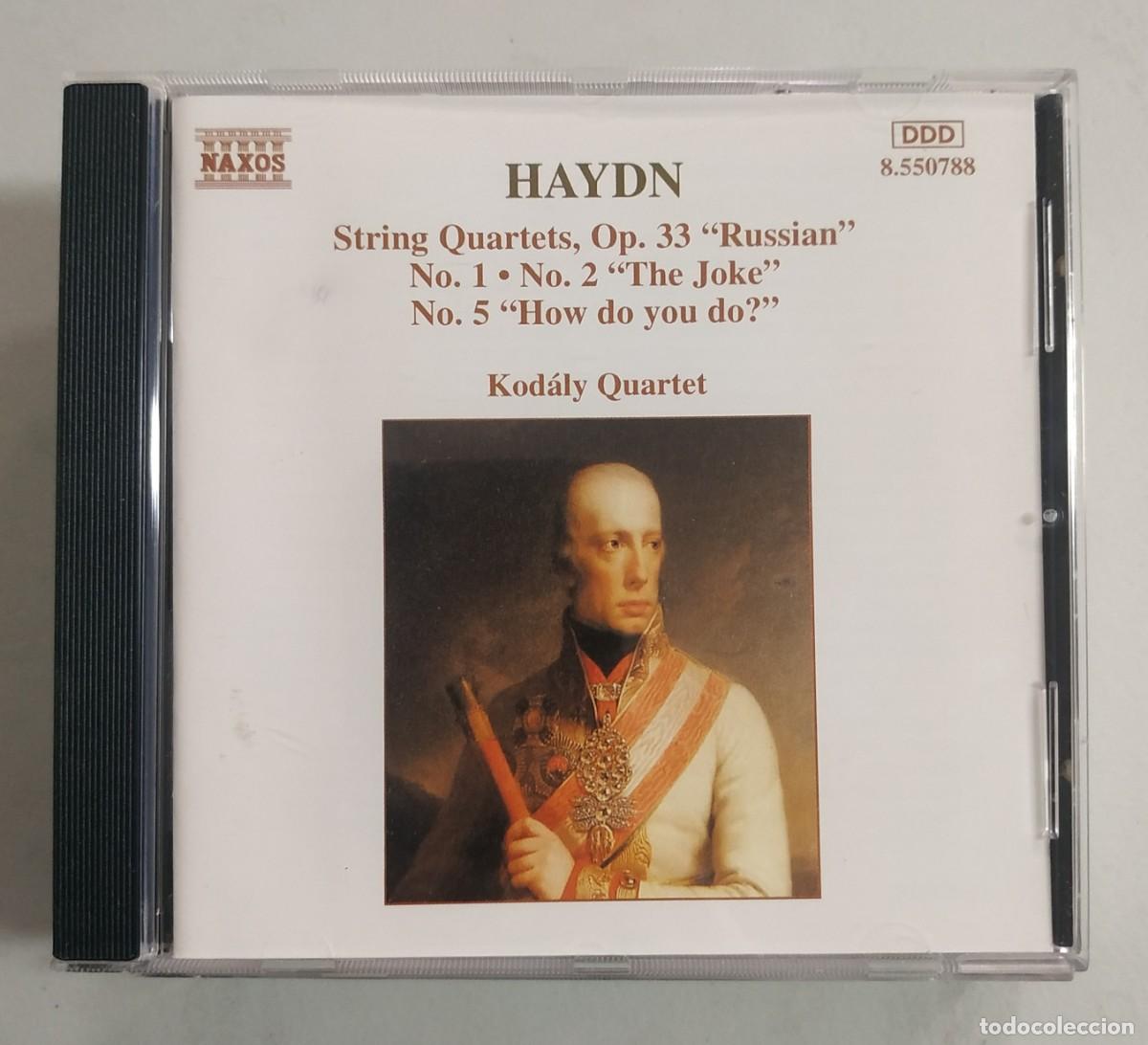 CDs de m&uacute;sica: CD HAYDN STRING QUARTETS - Foto 1