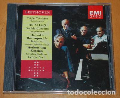 CDs de M&uacute;sica: Beethoven: Triple Concerto / Brahms: Double Concerto- 0077776474427