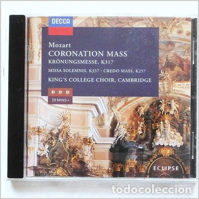 CDs de M&uacute;sica: Mozart: Coronation Mass- 0028944822823
