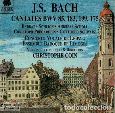 CDs de M&uacute;sica: Bach: Cantatas BWV 85, 183, 199, 175- 3298490085448