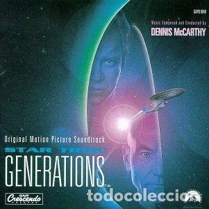 CDs de M&uacute;sica: Star Trek Generations: Original Motion Picture Soundtrack- 0052824804029