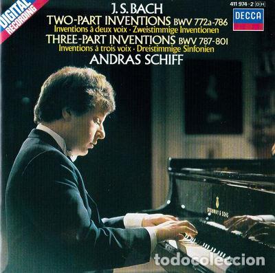 CDs de M&uacute;sica: Bach, J.S.: Two and Three Part Inventions- 0028941197429
