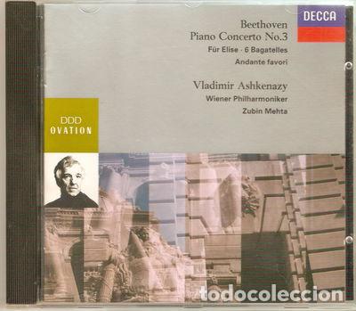 CDs de M&uacute;sica: Beethoven: Piano Concerto No. 3- 0028943647120