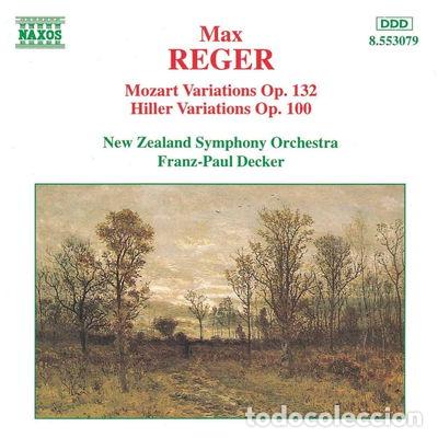 CDs de M&uacute;sica: Mozart Variations, op. 132 / Hiller Variations, op. 100- 0730099407922