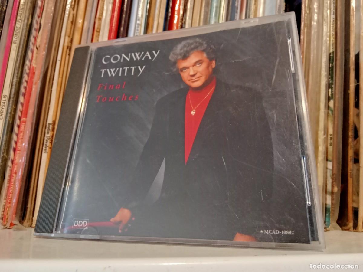 CDs de m&uacute;sica: Conway Twitty &lrm;&ndash; Final Touches - cd US 1993 - Foto 1