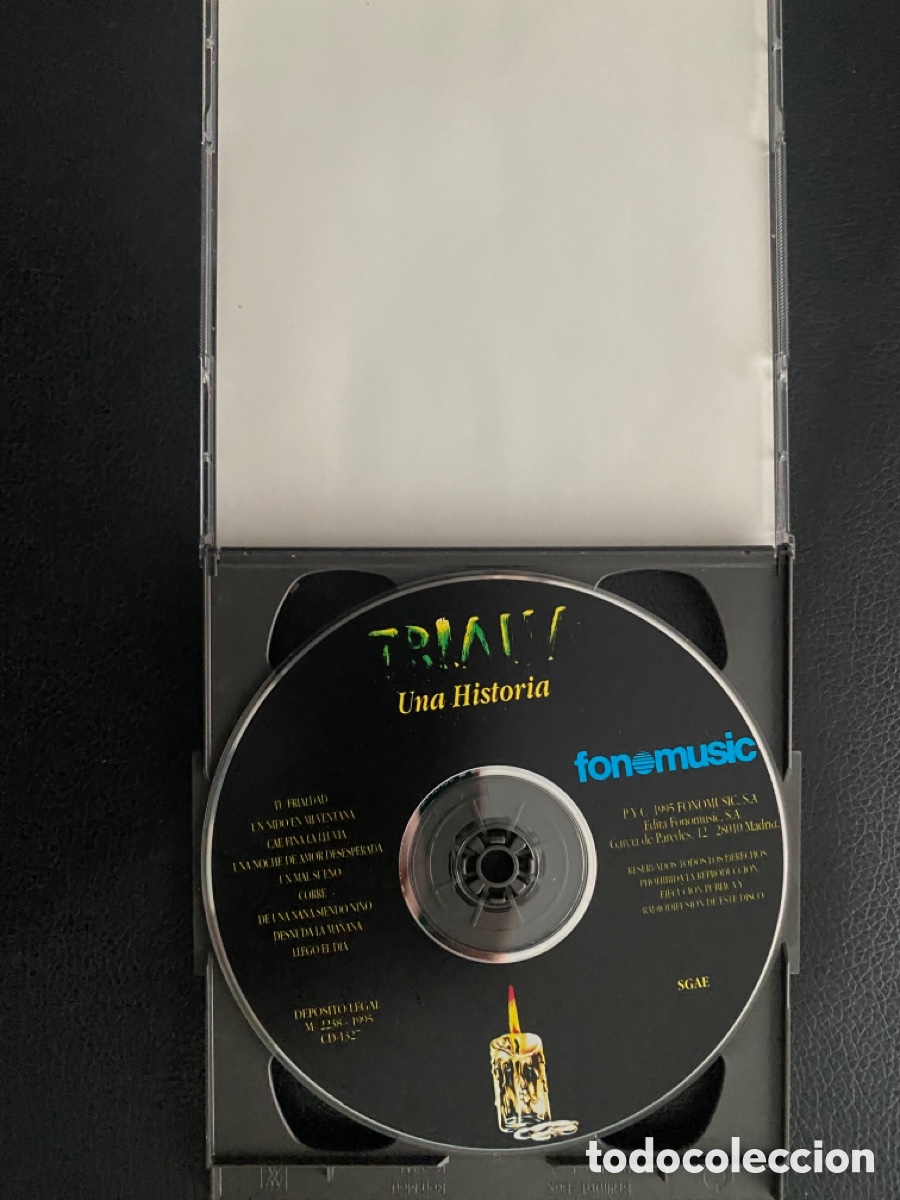 CDs de m&uacute;sica: CD TRIANA UNA HISTORIA - Foto 3