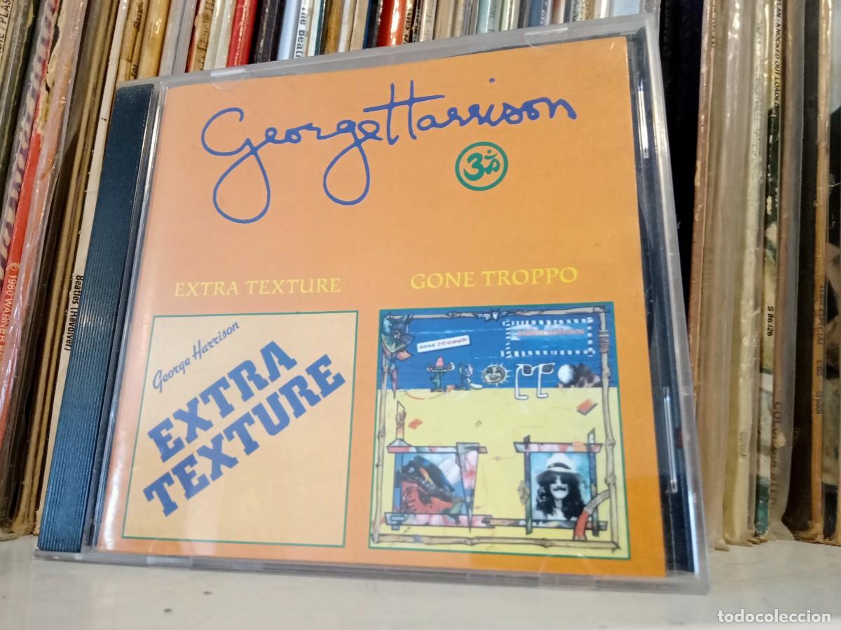 CDs de m&uacute;sica: GEORGE HARRISON - EXTRA TEXTURE - GONE TROPPO - 2CD RUSSIA - Foto 1