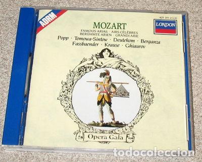 CDs de M&uacute;sica: Mozart: Famous Arias- 0028942131125