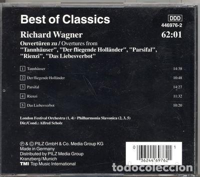 CDs de M&uacute;sica: Wagner: Ouvert&uuml;ren- 0036244697621