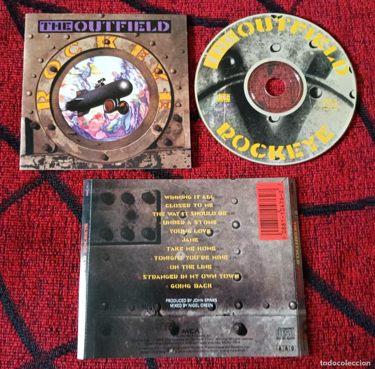 CDs de m&uacute;sica: THE OUTFIELD ** Rockeye ** CD ORIGINAL 1992 - Foto 1