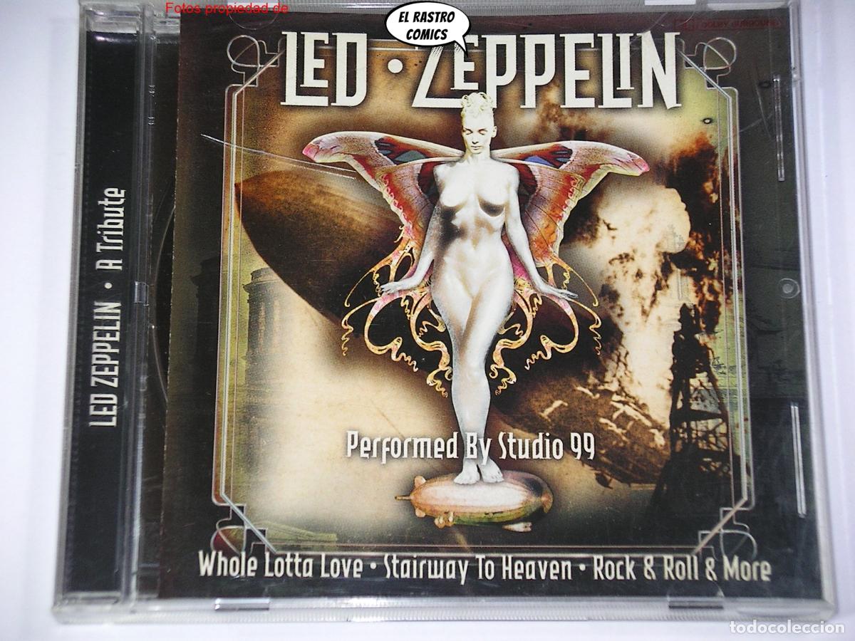 CDs de m&uacute;sica: Led Zeppelin, A Tribute, Performed by Studio 99, CD Cedar, excelente estado - Foto 1