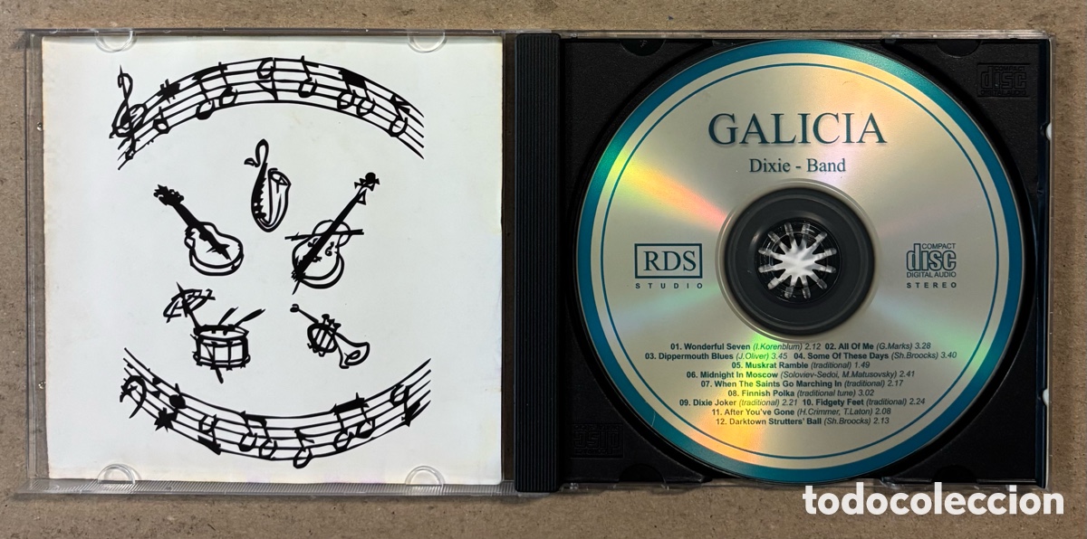 CDs de m&uacute;sica: CD. DIXIE - BAND &ldquo;GALICIA&rdquo;. - Foto 2