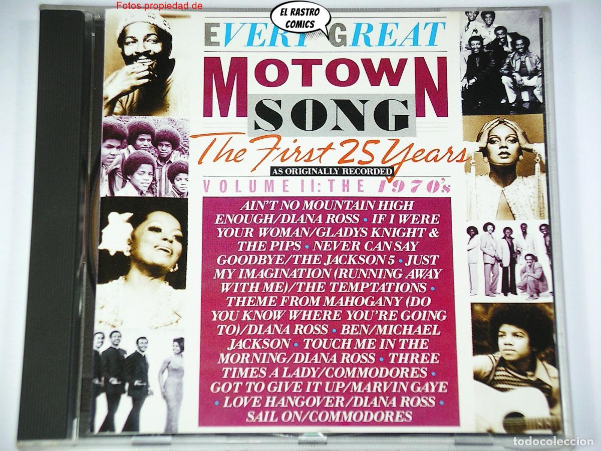 CDs de Musique: Every Great Motown Song, The First 25 Years Volume II, Vol 2, The 1970's, Funk Soul excelente estado