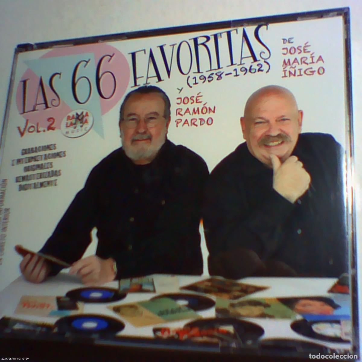 CD di Musica: 3 cd's las 66 favoritas de &iacute;&ntilde;igo y pardo (1958-1962) vol 2 blanco y negro 2011 (seminuevo)