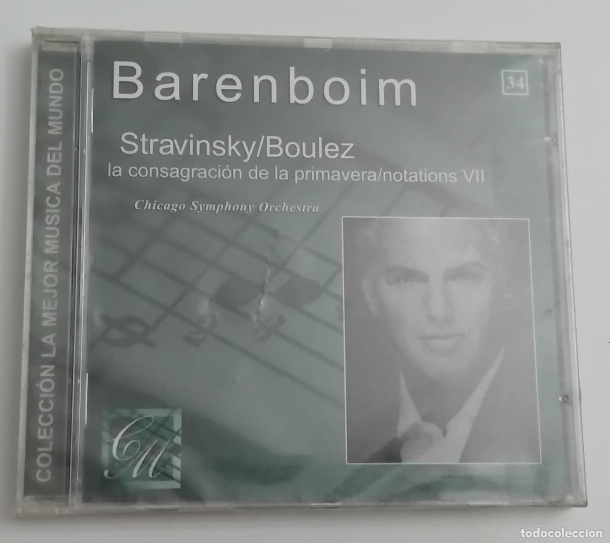 CDs de m&uacute;sica: Igor Stravinsky / Pierre Boulez - Daniel Barenboim - Foto 1