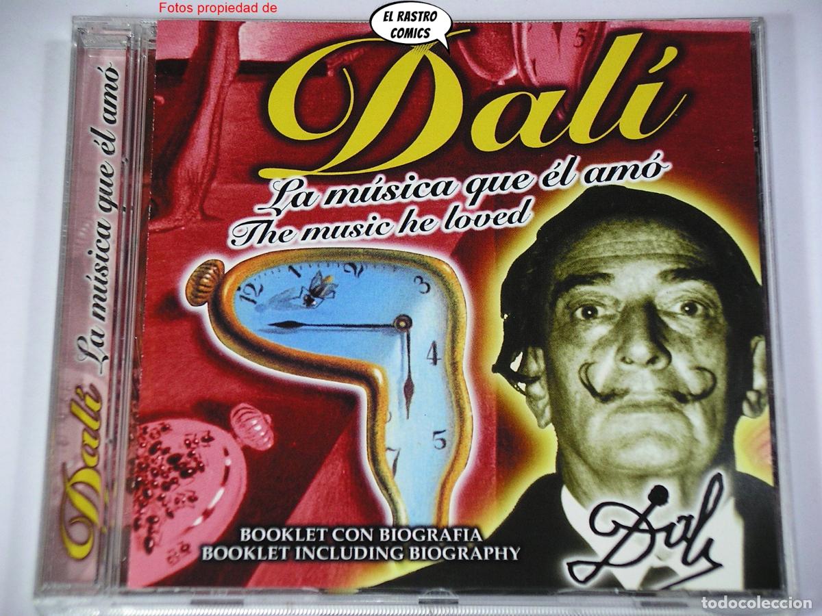 CDs de M&uacute;sica: Dal&iacute;, La m&uacute;sica que &eacute;l am&oacute;, CD Pacific 2002, excelente estado