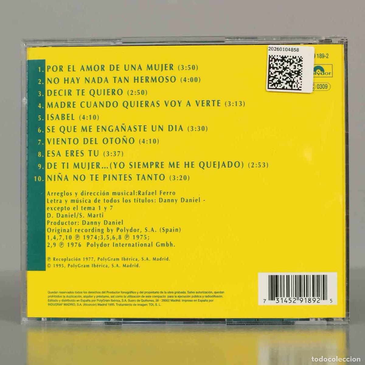 CDs de m&uacute;sica: CD. Danny Daniel &ndash; Lo Mejor De Danny Daniel - Foto 2