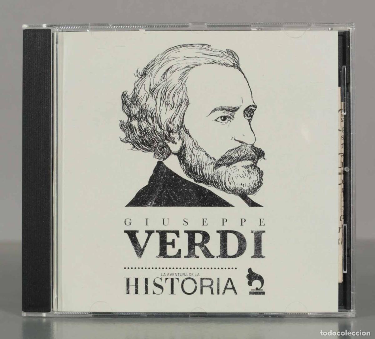 CDs de M&uacute;sica: CD. GIUSEPPE VERDI. LA AVENTURA DE LA HISTORIA.
