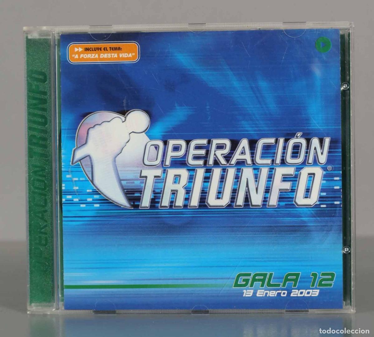 Musik-CDs: CD. OPERACION TRIUNFO. GALA 12. 13 ENERO 2003.