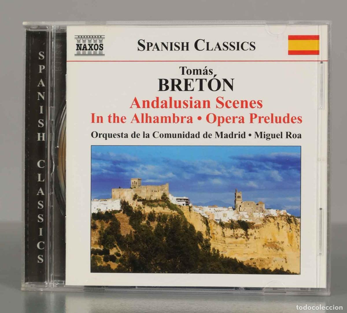 CD di Musica: CD. Tom&aacute;s Bret&oacute;n - Orquesta De La Comunidad De Madrid, Miguel Roa &ndash; Andalusian Scenes