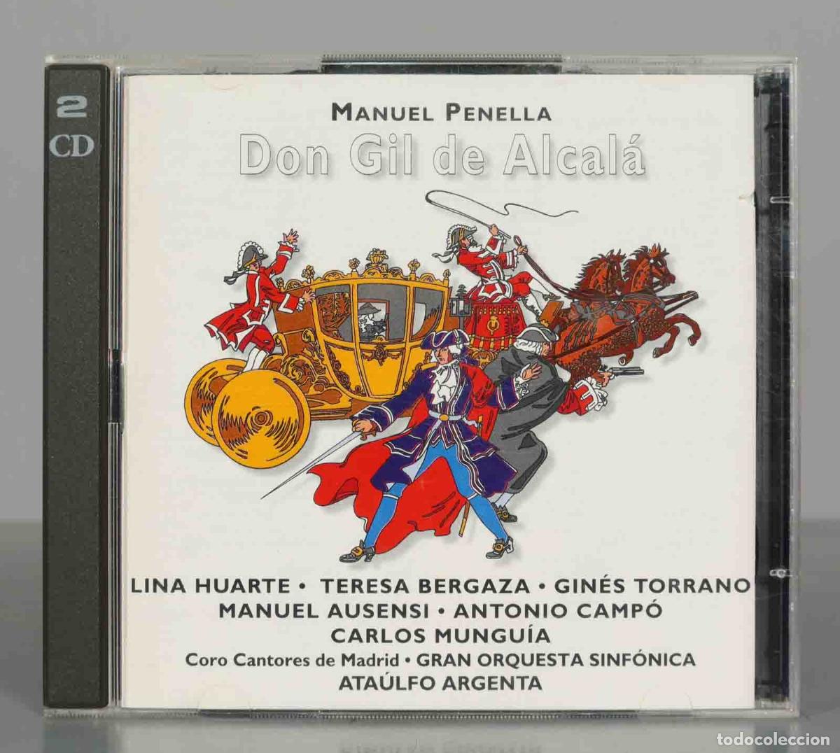 CD di Musica: CD. Ata&uacute;lfo Argenta &ndash; Don Gil De Alcal&aacute;. Manuel Penella, Lina Huarte, Teresa Berganza