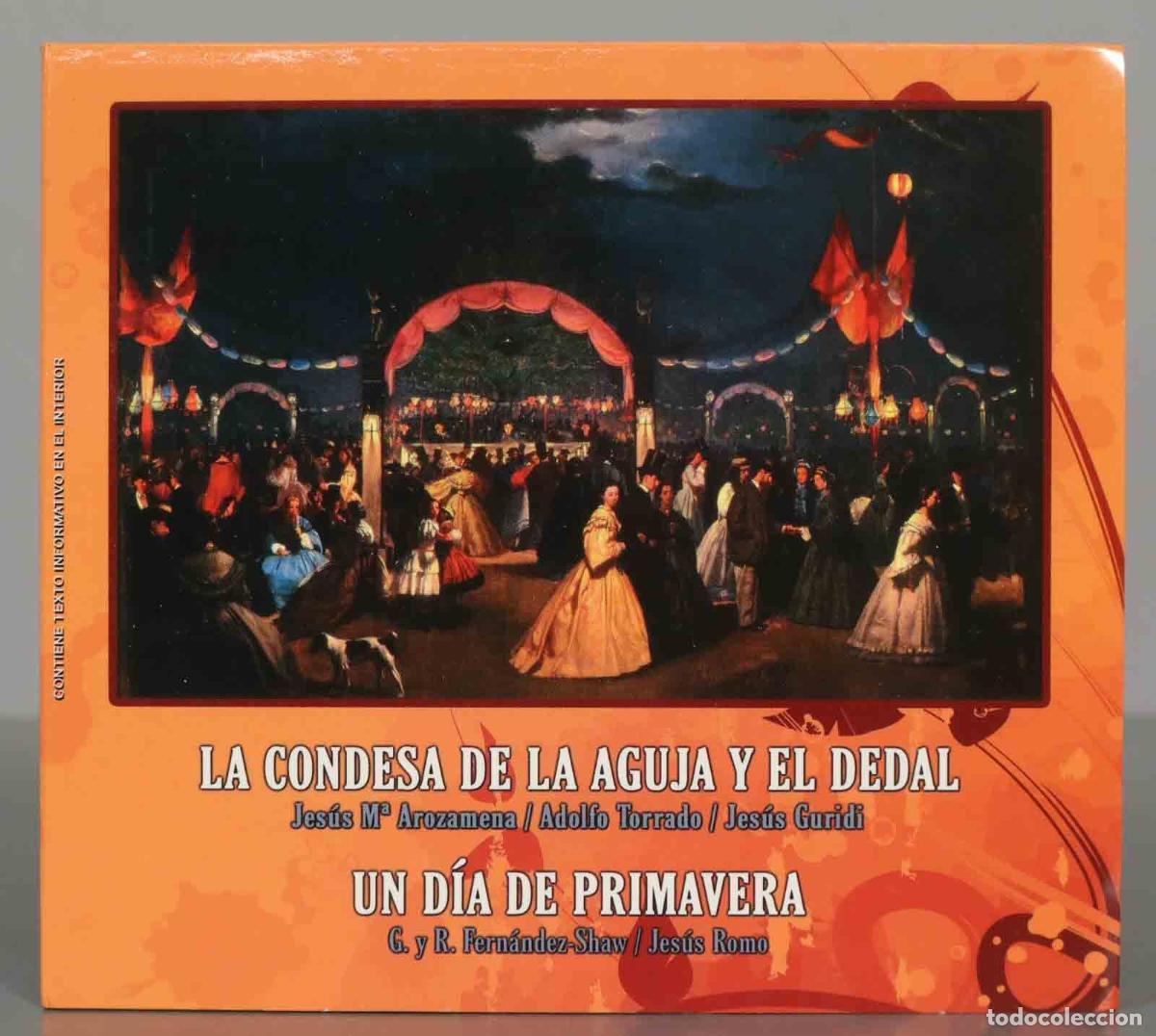 CD di Musica: CD. LA CONDESA DE LA AGUJA Y EL DEDAL. UN DIA DE PRIMAVERA
